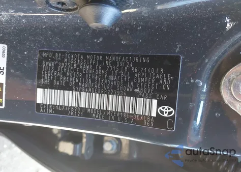 2024 Toyota Corolla Le из США, поврежденный, VIN 5YFB4MDE8RP223934